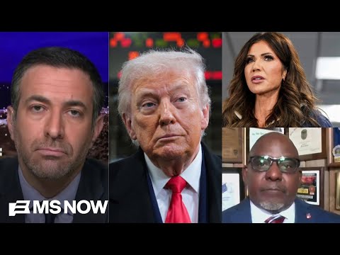 'Cover-up' swamps Trump: Melber reports on WH's lawless panic after agents shoot citizen in the back