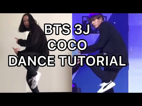 BTS Unit Stage ‘삼줴이’(3J) Coco Mirrored Tutorial+Dance Cover