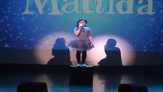 When I Grow Up:  Claire Geonzon Birthday Concert Cover (Matilda The Musical)