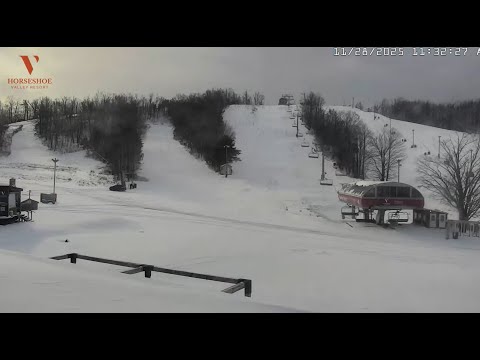Horseshoe Resort webcam — Copeland Express Chairlift