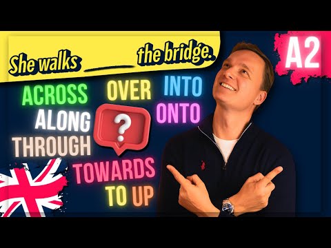 ACROSS, OVER oder INTO…? 🤯 Richtungspräpositionen einfach erklärt | Englisch A2