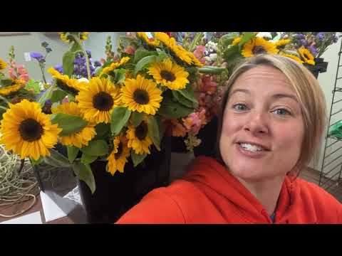 Mini Sunflower Bouquets : How I Grow Them : Flower Hill Farm