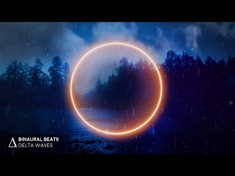 NO MORE Insomnia | DEEP Sleep Music with Relaxing Rain [3.0Hz Delta Waves] Binaural Beats Video