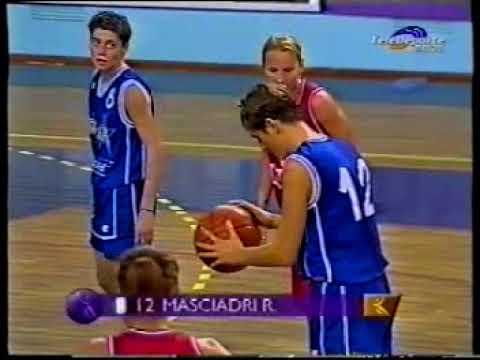 GIOCHI DEL MEDITERRANEO TUNISI 2001 FINALE BASKET DONNE CROAZIA ITALIA 71 62