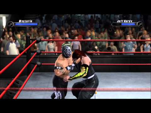 Smackdown vs Raw 2008 - Rey Mysterio vs Jeff Hardy