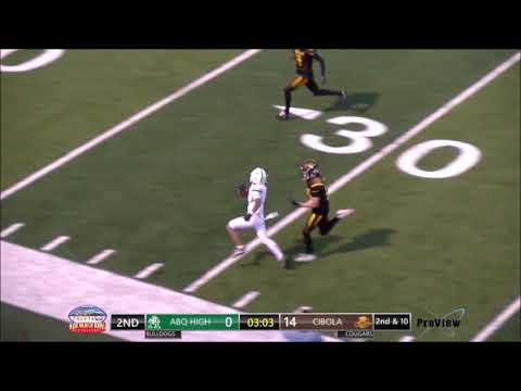 HS Football Highlights Albuquerque High vs. Cibola 8-23-25