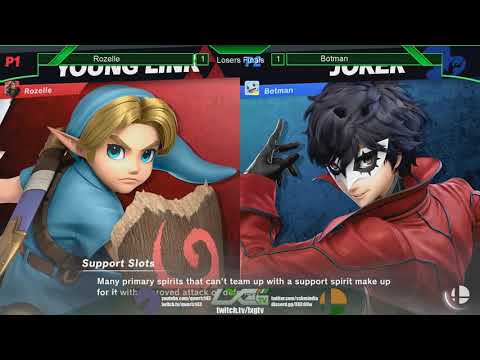 Rozelle (Young Link) vs Botman (Joker) Losers Finals - SSB India December Online Tournament