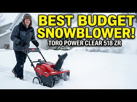 Stop Shoveling! Why the Toro Power Clear 518 ZR is the Best Budget Snowblower for New Homeowners ❄️