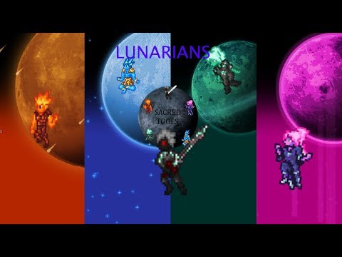 Terraria Sacred Tools Mod: Lunarians MELEE