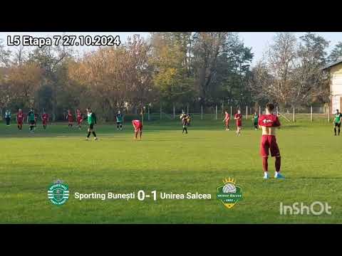 L5️⃣ CS Sporting Voința Bunești🔴🔴🆚️AS Unirea Salcea🟢⚫️ 0️⃣-3️⃣ - rezumat 🎥