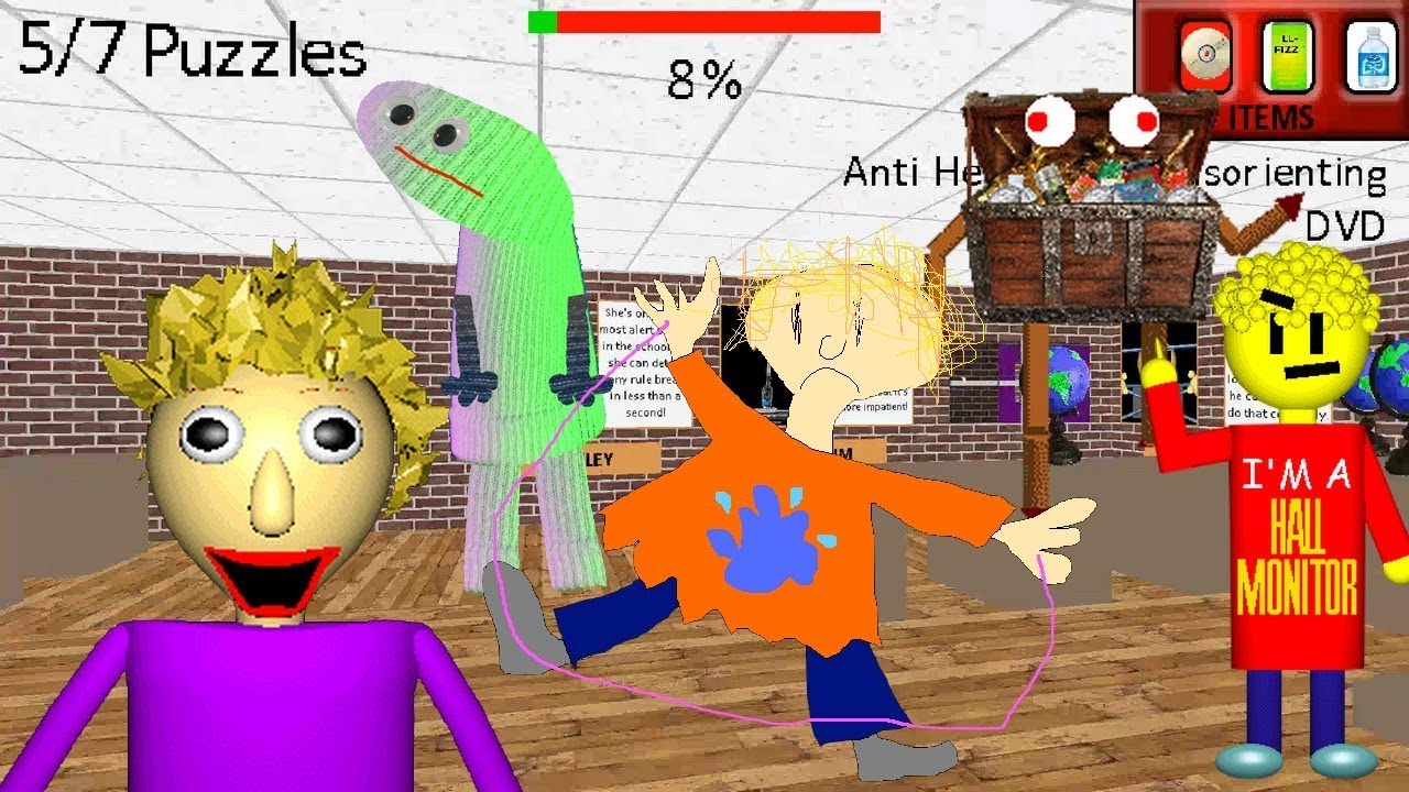 Sonny's Basics in Basic Maths and Learning Stuff - Baldi's Basics V1.4.3 Mod