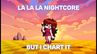 Cover art for Chill with La La La Nightcore Charted | FNF Girlfriend