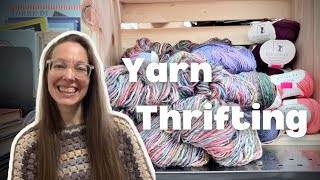 Yarn Sale at Smart Arts & Crafts - Thrift With Me!