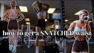 How to get a SNATCHED waist | HACK