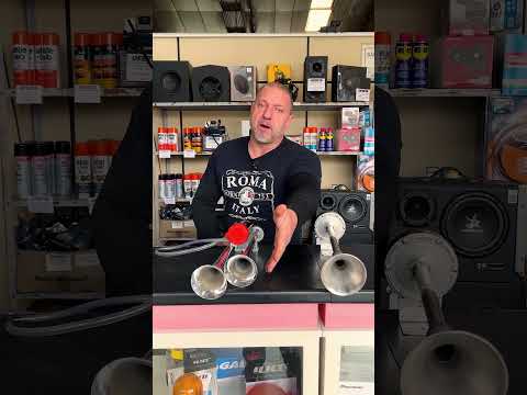 📯 Marine Horn VT053 vs VT057 12V #horn #horn #horn #beepbeep #carhorn