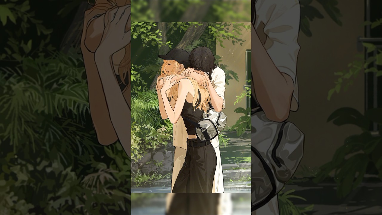 They are teasing each other😁😘 No Roots #gl #yuri #manga #manhwa #shorts