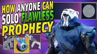 HOW ANYONE CAN EASILY SOLO FLAWLESS THE PROPHECY DUNGEON! EASY UPDATED WALKTHROUGH! - DESTINY 2