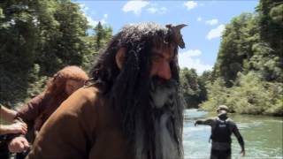The Hobbit Barrel Scene Making of video