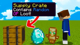 Minecraft, But There Are Supply Drops...