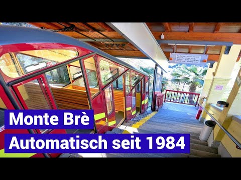 Funicolare Lugano - Suvigliana Monte Brè - die erste, automatische Standseilbahn im Tessin