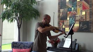 Rob Foster playing Ashoken Farewell on violin