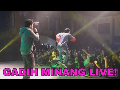 UA ft. WAZOWSKY GX - GADIH MINANG - LIVE !!!