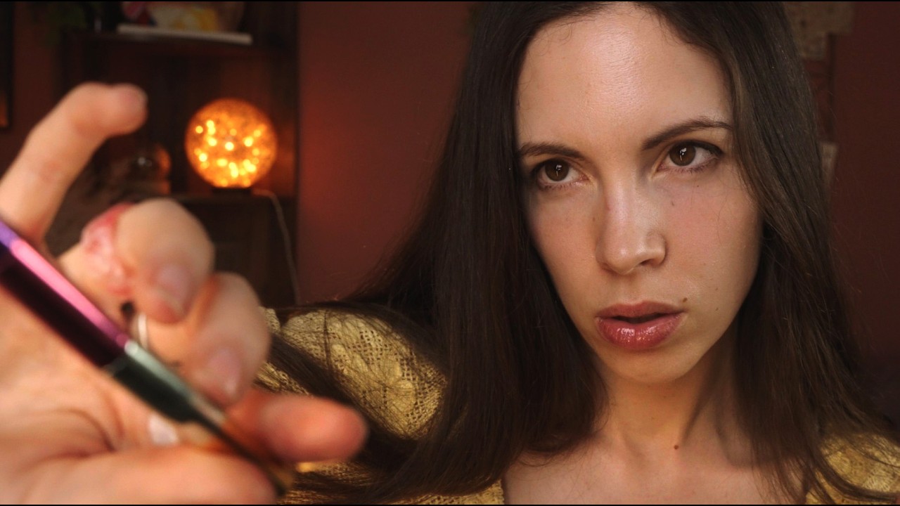 ASMR Doing Your EAR Makeup (You Will Sleep & Tingle)