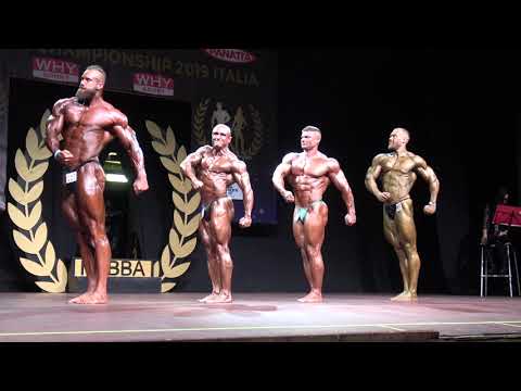 Compulsory – Men Professional - NABBA European Championship 2019