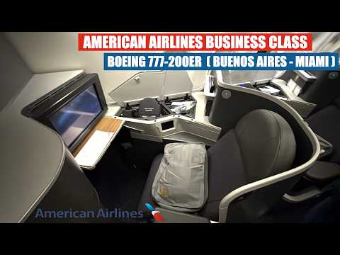 CAOS EN EL AEROPUERTO DE BUENOS AIRES | AMERICAN AIRLINES FLAGSHIP BUSINESS CLASS 777-200ER