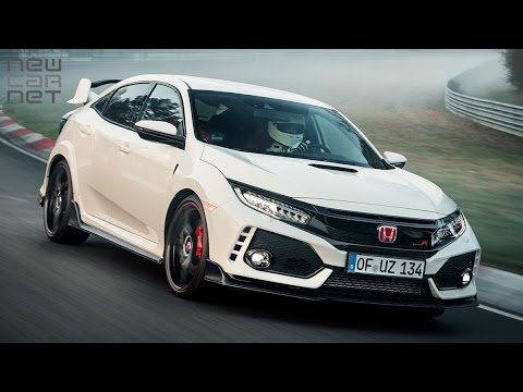 NEWCARNET - New Honda Civic Type R breaks Nürburgring FWD lap record
