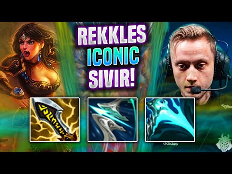 REKKLES PLAYS HIS ICONIC SIVIR! - KC Rekkles Plays Sivir ADC vs Jhin! | Season 2022