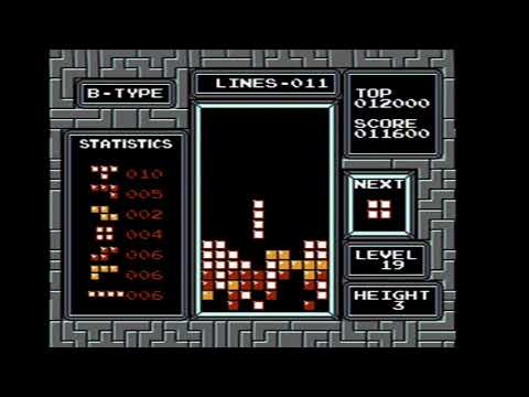 NES Tetris B-Type 19-3 completed