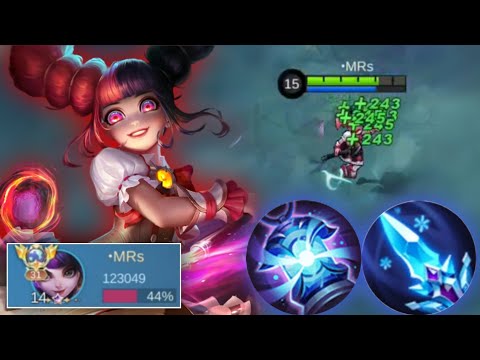 44% DAMAGE!! Lylia Unlimited HP? 💀 | Build Lylia 2023 - Lylia Gameplay