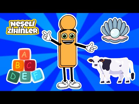 İ Harfi Şarkısı ve Animasyon - Eğlenceli ABC Alfabe Öğreniyorum | Neşeli Zihinler