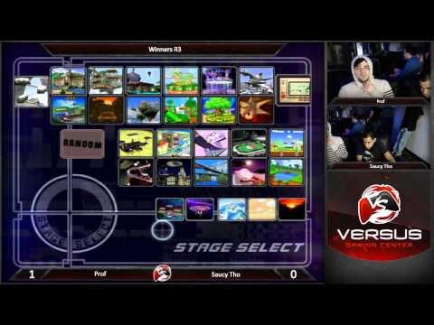 06/11/15 Versus Weekly Melee - Prof (Sheik) vs Saucy Tho (Captain Falcon)