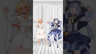 【幸せ】不知火フレアちゃんと一緒に架空と本当を躍らせていただきました！#踊ってみた  #mmd #dance #vtuber #熊野ふぁい #shorts
