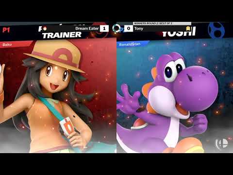 SOS 171 SSBU WR2 - Dream Eater (Pokemon Trainer) vs Tony (Zelda, Yoshi)