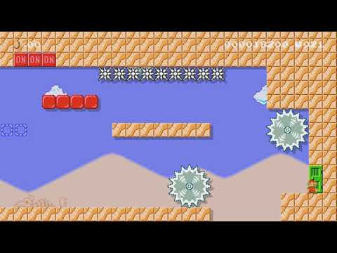 Speeding in the desrt [30 sec] by Koopayuu - Super Mario Maker 2 - No Commentary 1bu 1bv