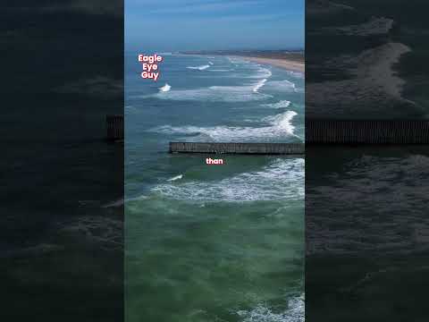 Can You Really Swim Around the US–Mexico Border Wall? #shorts