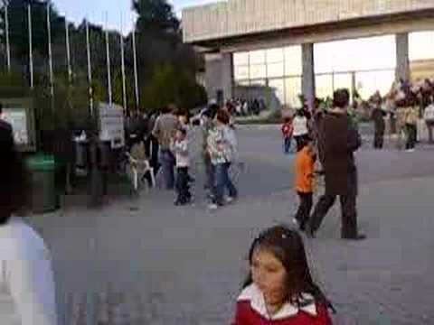 Spectators at the Greek School Chess Ch/ships 2008