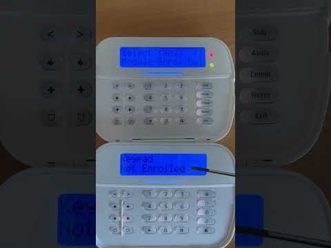 DSC NEO keypad auto enroll