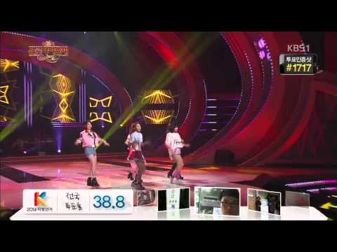 140604 4Minute - Whatcha Doin' Today @ 35th Worker Festival [720P]