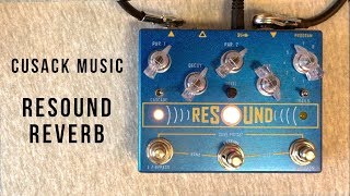 Video thumbnail for Cusack Music Resound Reverb Demo [w/ Hold and Extended Decay] by Do Noise