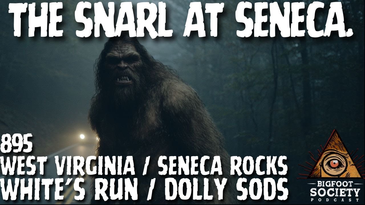 Snarling Bigfoot Blocks Road in West Virginia!