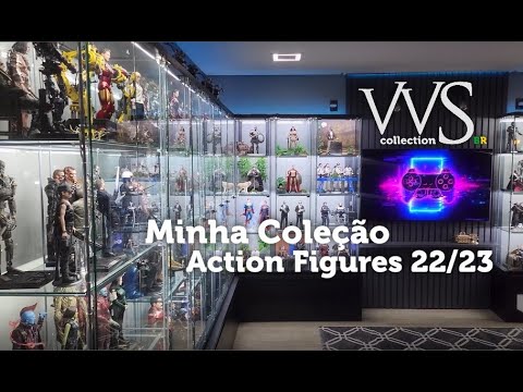MINHA COLEÇÃO de Action Figures 2022 ! Collection Room Tour, Hot Toys, Blitzway,Sideshow ...