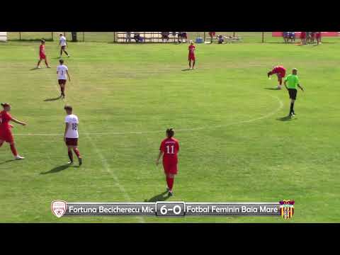 12.09.2020: Fortuna Becicherecu Mic - Fotbal Feminin Baia Mare (rezumat)