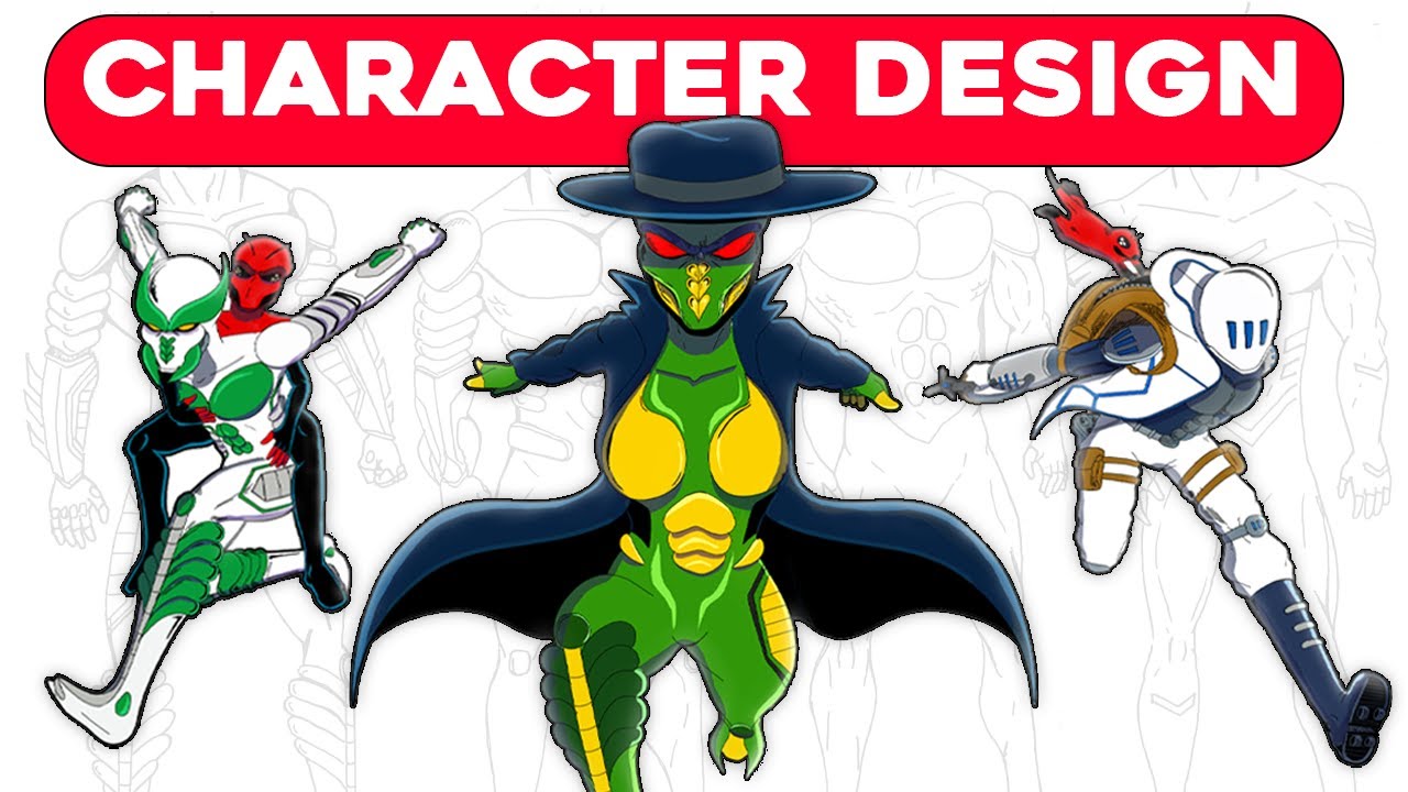 How I Design Characters (From Start to Finish)