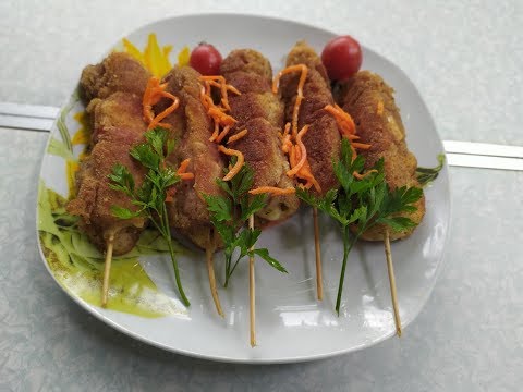 Почему муж так долго сидит в туалете?/Вкусная колбаска с сыром и помидором/