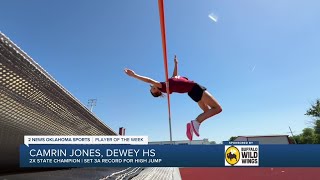 Player of the Week--Camrin Jones--Dewey HS