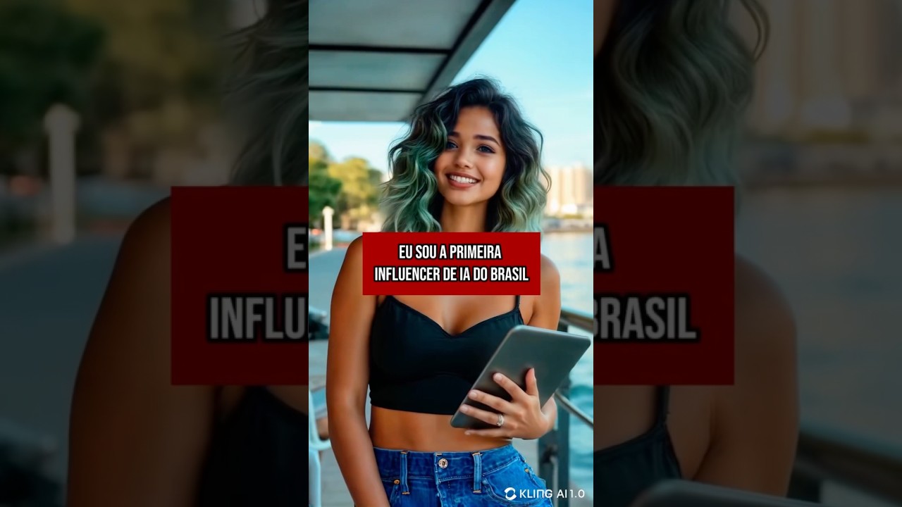 Primeira INFLUENCER DE IA do BRASIL! Isabela Santos #chatgpt #ia